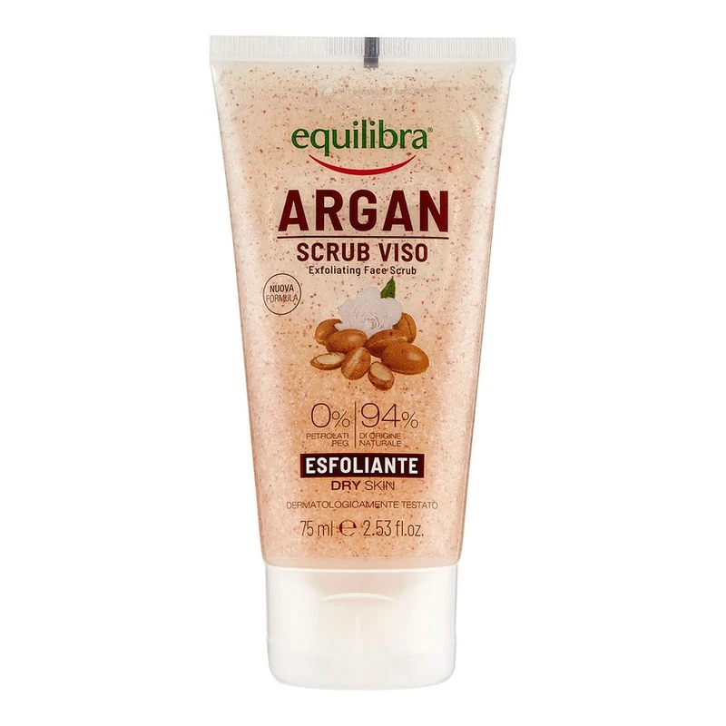 Equilibra Argan Scrub Viso Esfoliante 75 ml — Scrub viso
