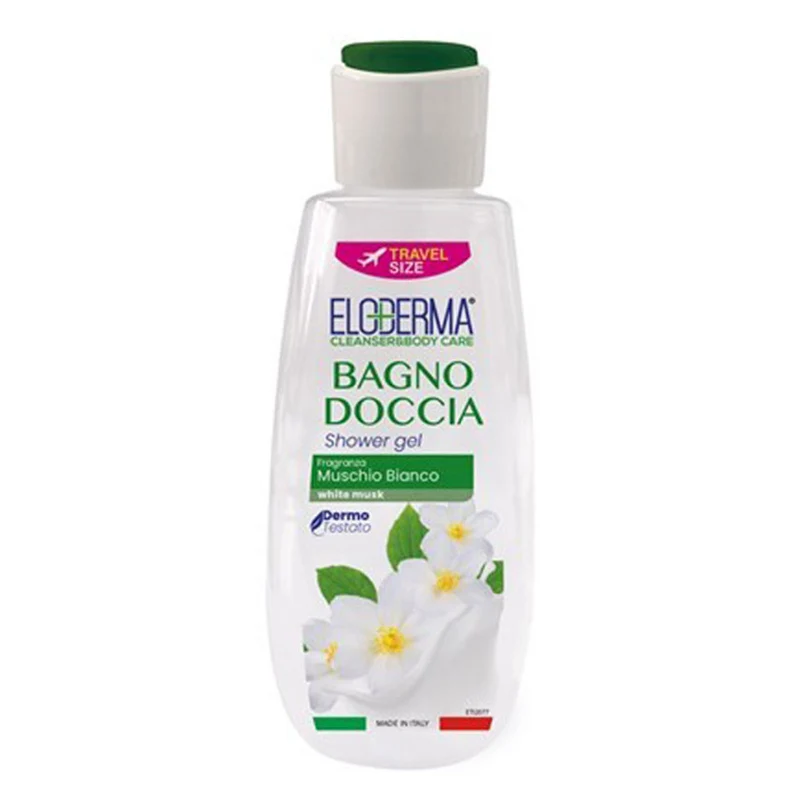Eloderma Muschio Bianco Gel Doccia 100 ml — Bagnoschiuma