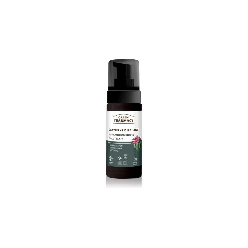 Green Pharmacy Cactus & Squalane Mousse idratante 150 ml — Mousse Idratante
