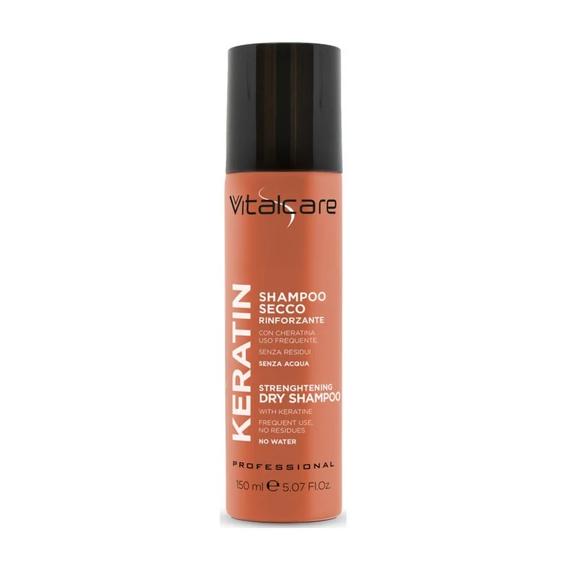Vitalcare Shampoo Secco Con Cheratina 150 ml — Shampoo secco
