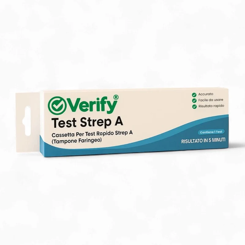 Verify Self Test Strep A 1 unità — Test autodiagnostico