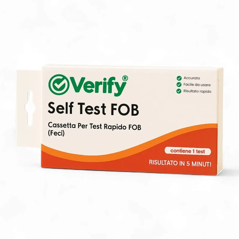 Verify Self Test Fob Sangue Occulto Nelle Feci 1 unità — Test diagnostico