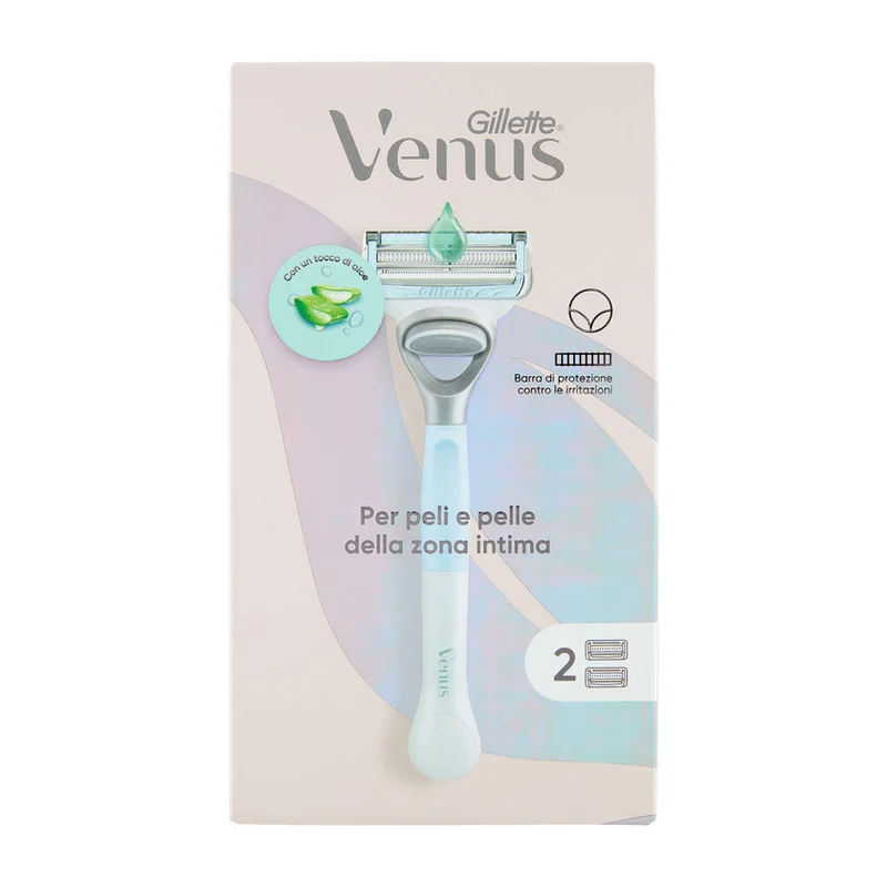 Venus Zona Intima Donna Manico + 2 Lamette 1 pezzo — Rasoio