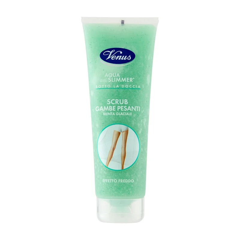 Venus Aqua Slimmer Sotto La Doccia Scrub Gambe Pesanti Menta Glaciale 250 ml — Scrub corpo