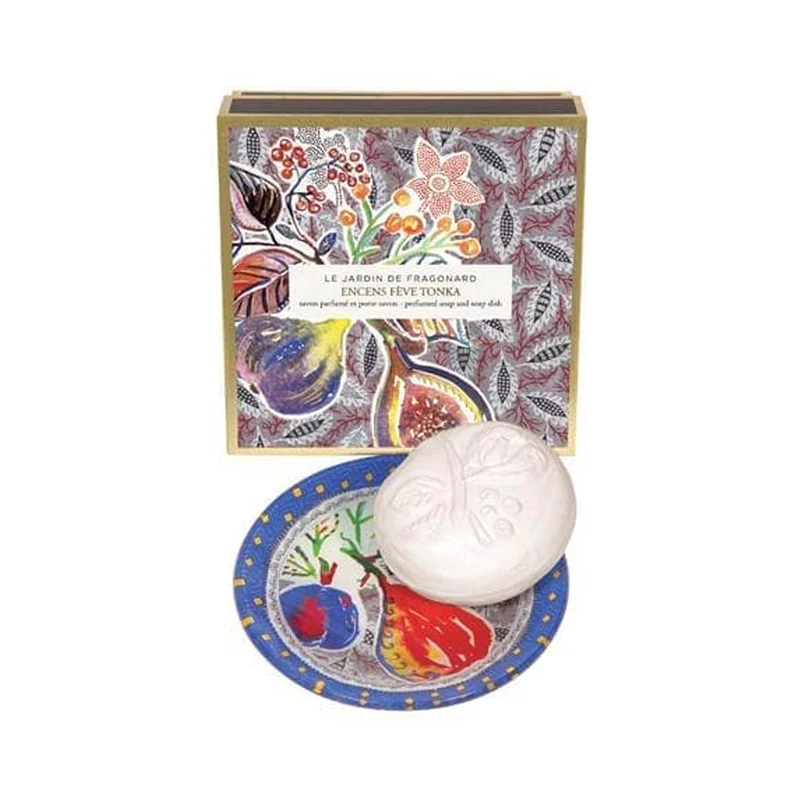 FRAGONARD ENCENS FEVE TONKA SAPONE E PORTASAPONE