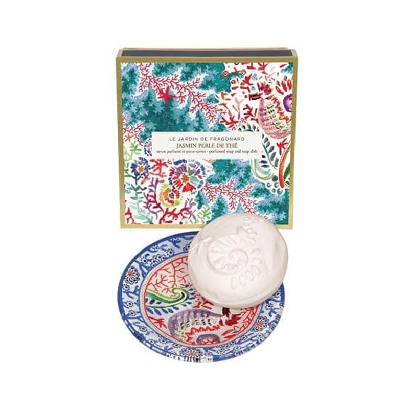 FRAGONARD JASMINE PERLE DE THE SAPONE E PORTASAPONE