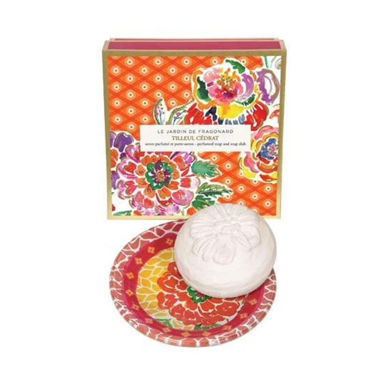 FRAGONARD TILLEUL CEDRAT SAPONE E PORTASAPONE