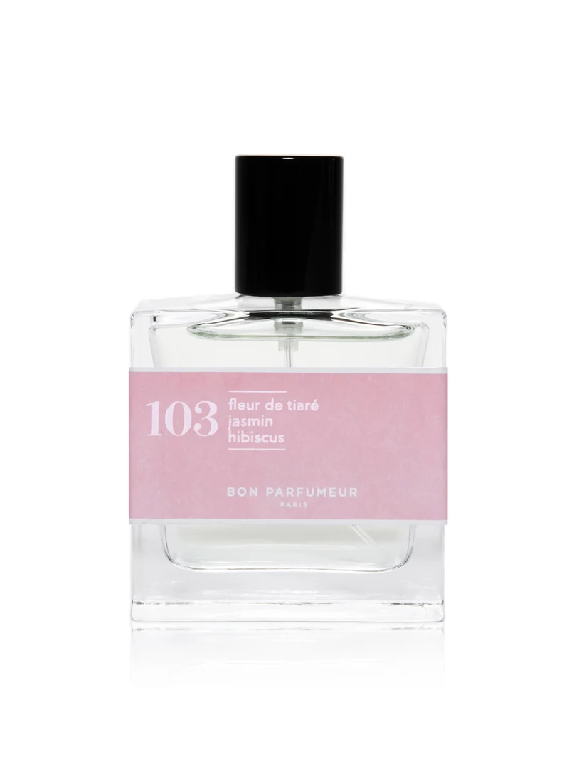 103 EDP: fiore di tiarè, gelsomino, ibisco