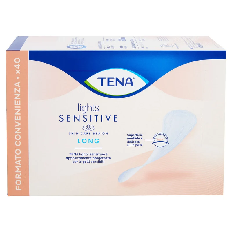 Tena Lights Sensitive Long 40 Pezzi — Proteggi-Slip
