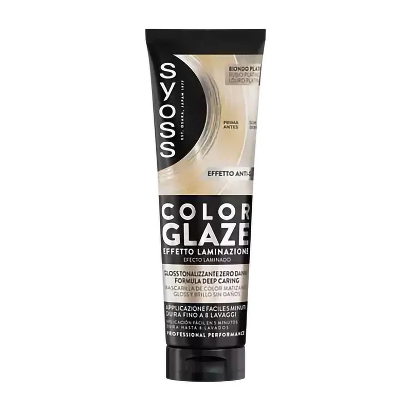 Syoss Color Glaze Biondo Platino — Colore capelli