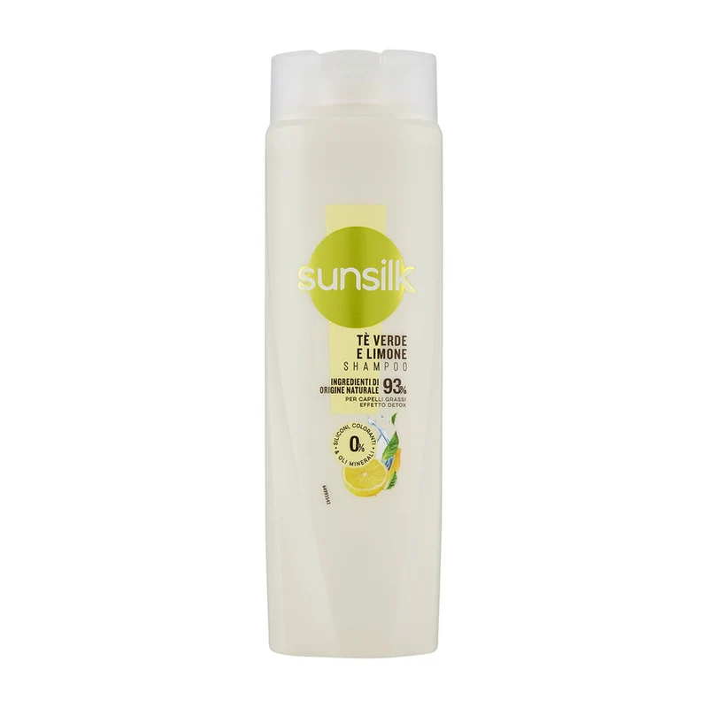 Sunsilk Shampoo Thè Verde E Limone Per Capelli Grassi Effetto Detox 250 ml — Shampoo