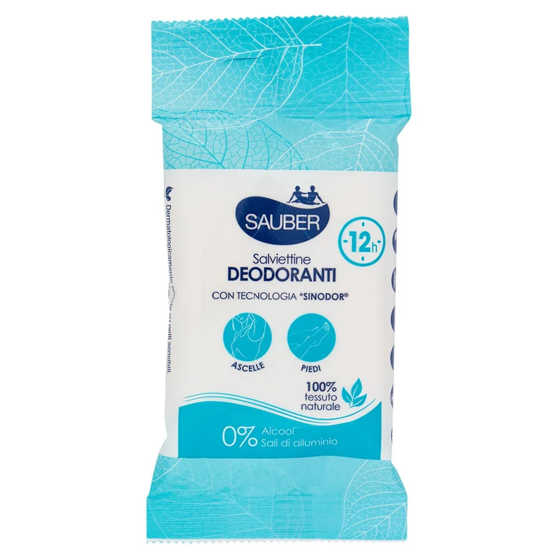 Sauber Salviettine Deodoranti 10 Pz 1 unità — Deodorante