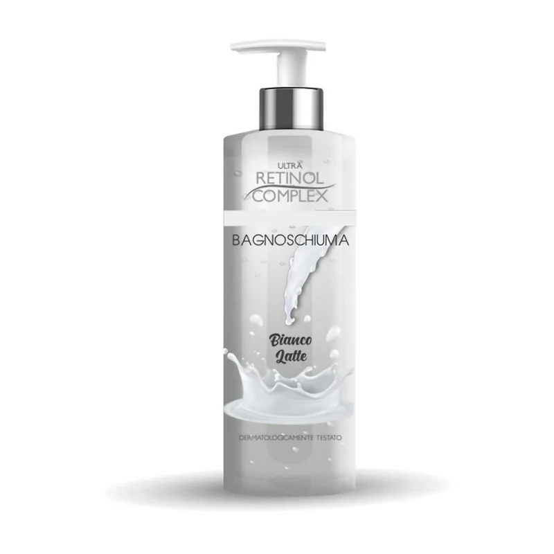 Retinol Complex Bagnoschiuma Bianco Latte 500 ml — Bagnoschiuma