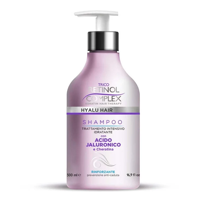 Retinol Complex Shampoo Trattamento Intensivo Acido Ialuronico 500 ml — Shampoo