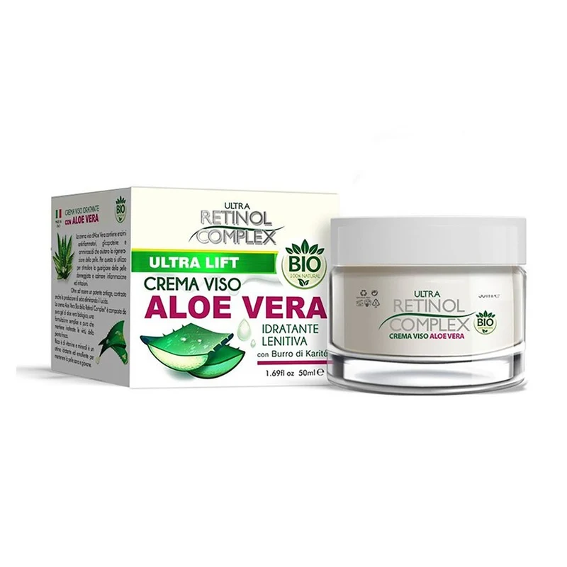 Retinol Complex Crema Viso Bio Lenitiva Aloe Vera 50 ml — Crema viso
