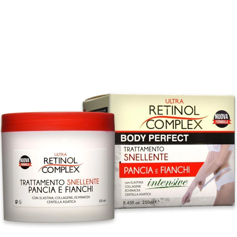 Retinol Complex Trattamento Snellente Pancia Fianchi 250 ml — Crema corpo snellente