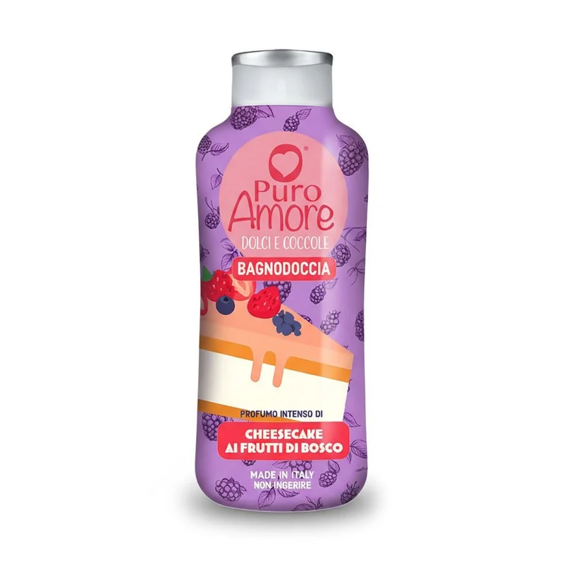 Puro amore Cheesecake Ai Frutti Di Bosco Bagnoschiuma 650 ml — Bagnoschiuma