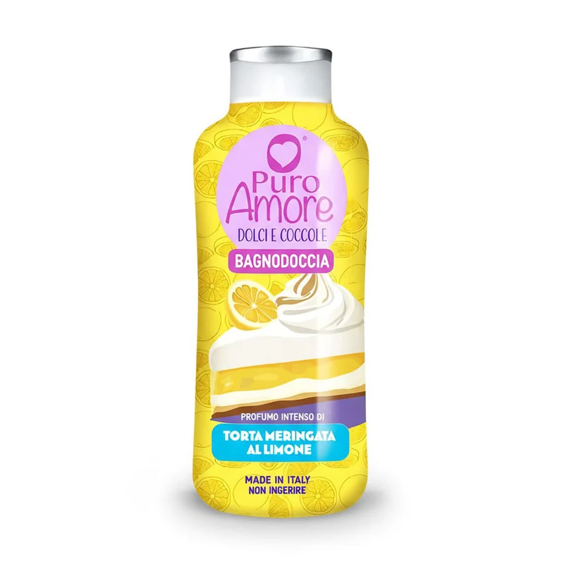 Puro amore Torta Meringata Al Limone Bagnoschiuma 650 ml — Bagnoschiuma