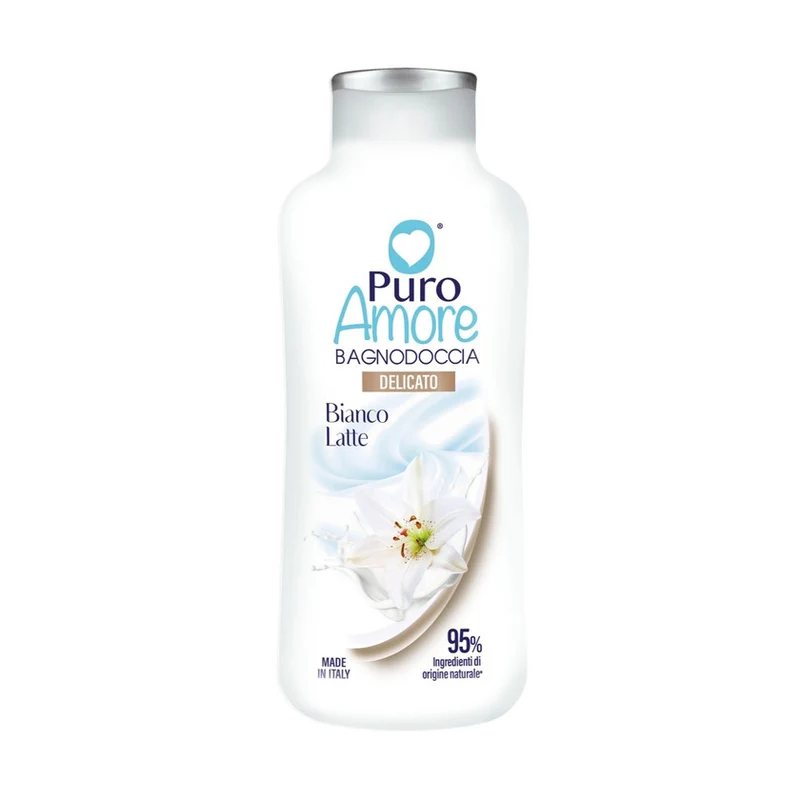 Puro amore Bianco Latte Bagno Doccia 650 ml — Bagnoschiuma