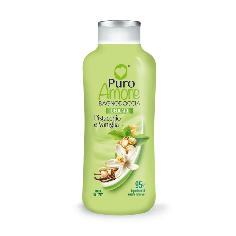 Puro amore Pistacchio E Vaniglia Bagno Doccia 650 ml — Bagnoschiuma