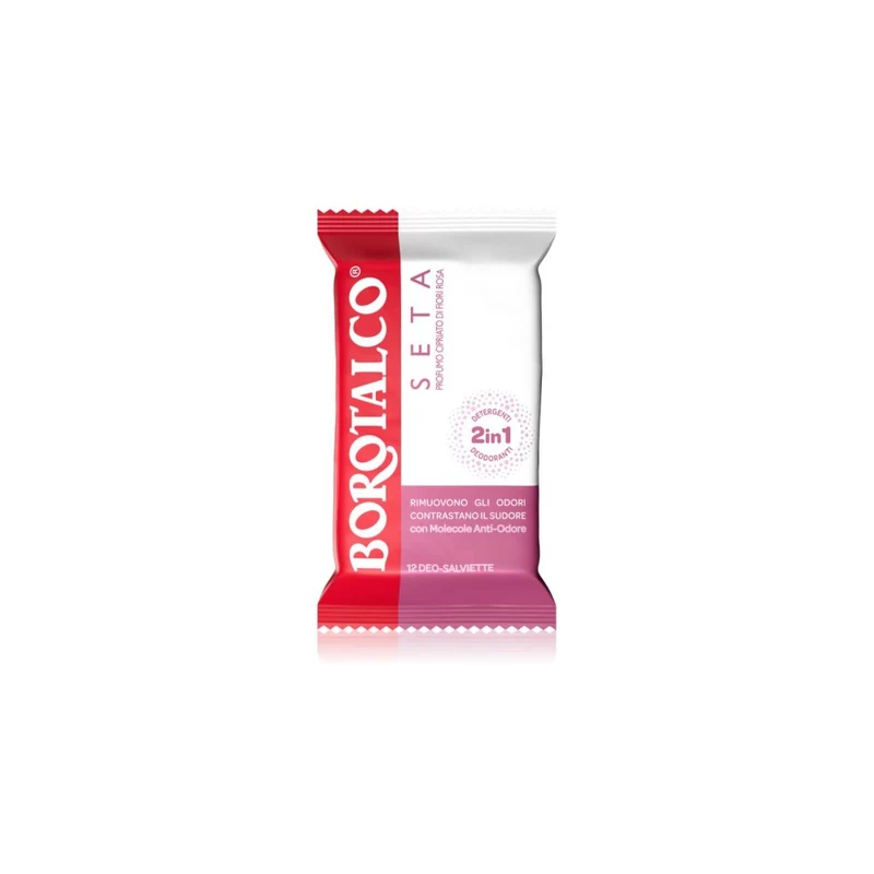 Roberts Deo Salviette Seta 2in1 12 pezzi — Salviette Deodoranti