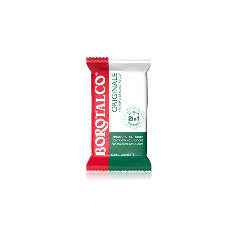 Roberts Deo Salviette 2in1 12 pz — Salviette Deodoranti