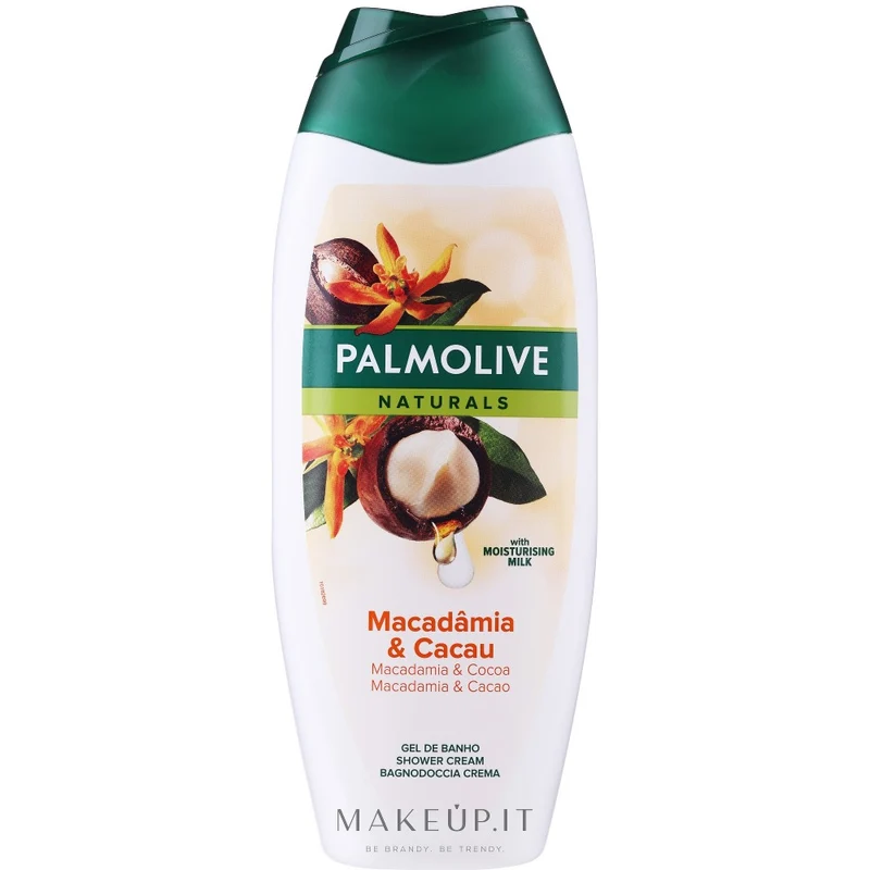 Palmolive Bagnoschiuma Naturals Macadamia E Cacao Idratante 500 ml — Bagnoschiuma
