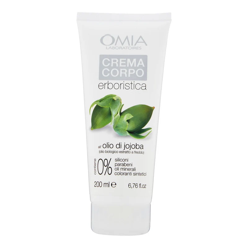 Omia Crema Corpo Erboristica Restitutiva E Nutriente Olio Biologico Di Jojoba 200 ml — Crema corpo