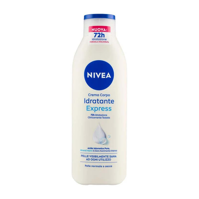 Nivea Crema Corpo Idratante Express Pelle Normale Secca 250 ml — Crema corpo