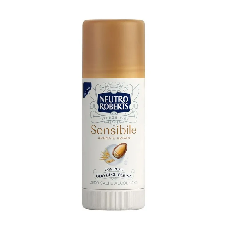 Neutro Roberts Deodorante Stick Pelle Sensibile Avena Argan 40 ml — Deodorante