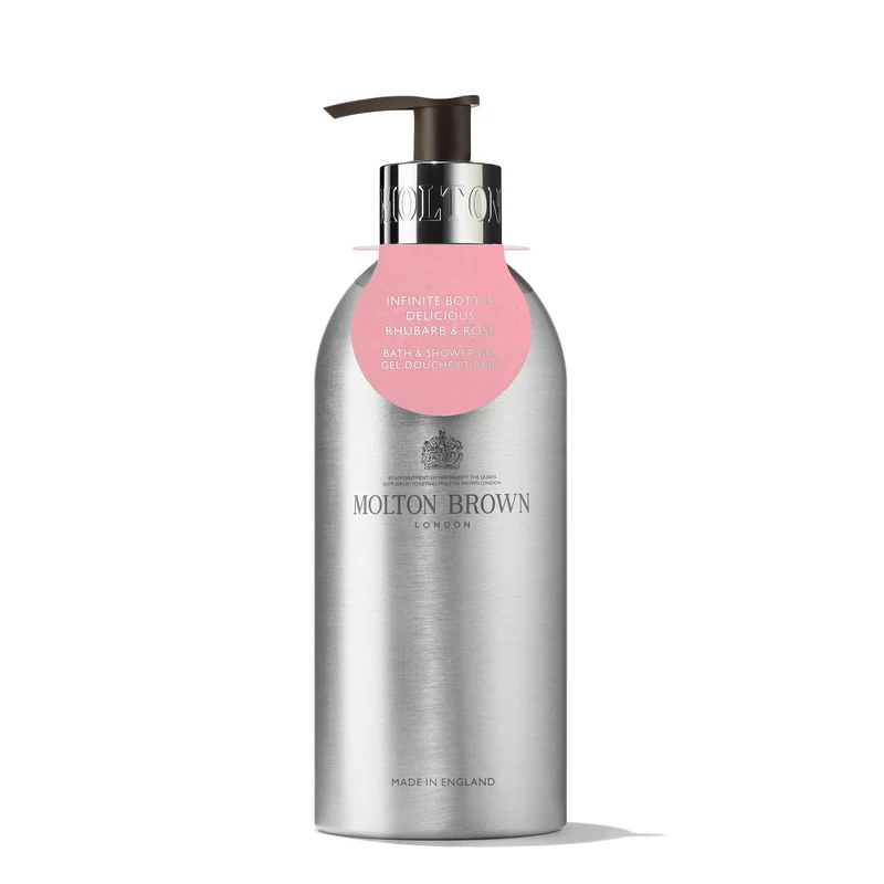 Delicious Rhubarb & Rose Infinite Bottle - Shower Gel - Molton Brown