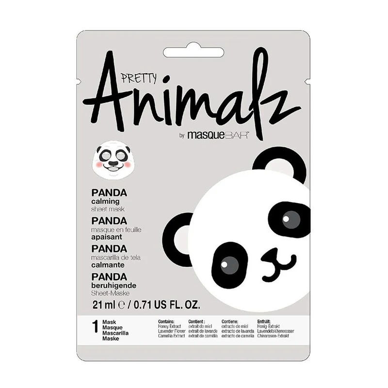 Masque Bar Pretty Animalz Panda Sheet Mask 1 pz — Maschera Viso in Tessuto