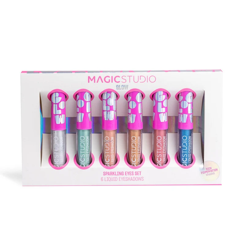 Magic Studio Cofanetto 6 Ombretti Liquidi Luminosi 1 pz — Set Ombretti