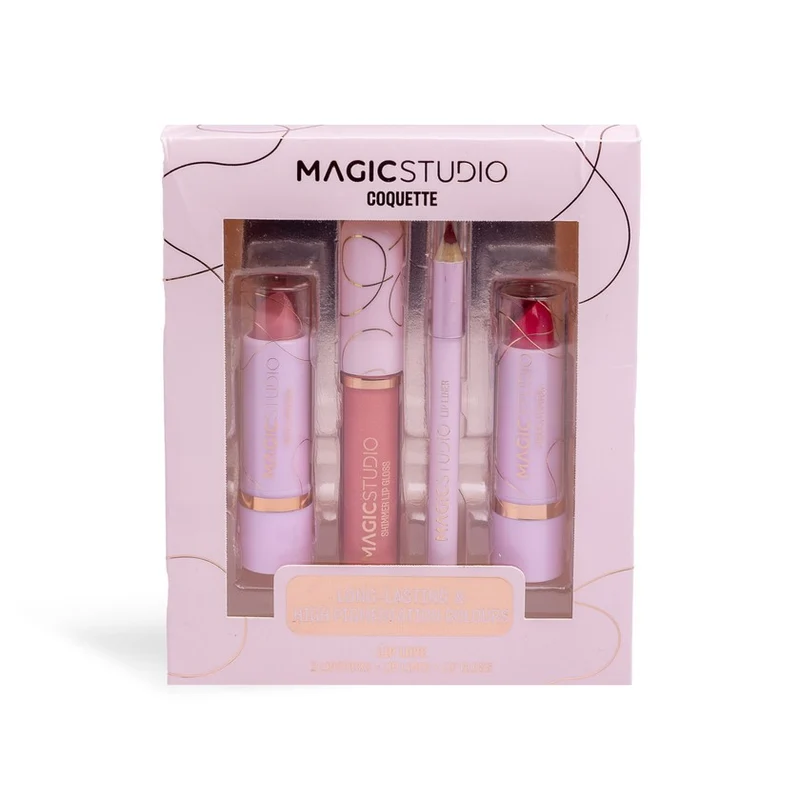 Magic Studio Lip Love Coquette Set Trucco Labbra 1 pz — Set Labbra