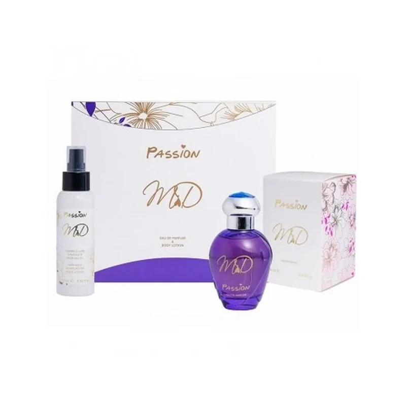 M&D Passion 100 ml + Lozione Corpo 100 ml — Eau de Parfum Cofanetto