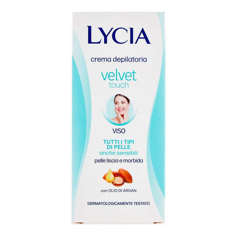 Lycia Velvet Touch Crema Depilatoria Viso 50 ml — Crema depilatoria