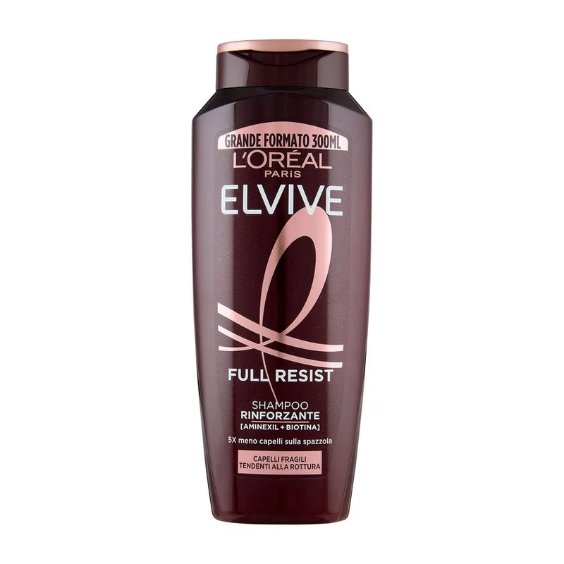 L'oréal paris Elvive Full Resist Shampoo Rinforzante Per Capelli Fragili Tendenti Alla Rottura 300 ml — Shampoo