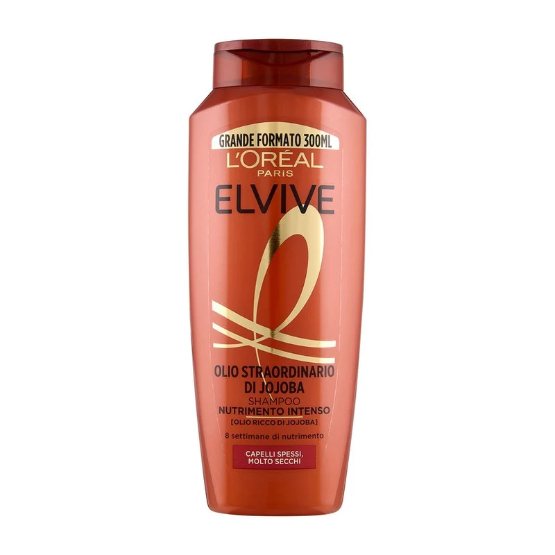 L'oréal paris Elvive Olio Straordinario Di Jojoba Shampoo Nutrimento Intenso 300 ml — Shampoo