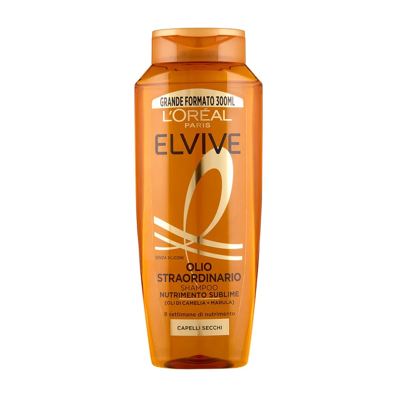 L'oréal paris Elvive Olio Straordinario Shampoo Nutrimento Sublime Per Capelli Secchi 300 ml — Shampoo