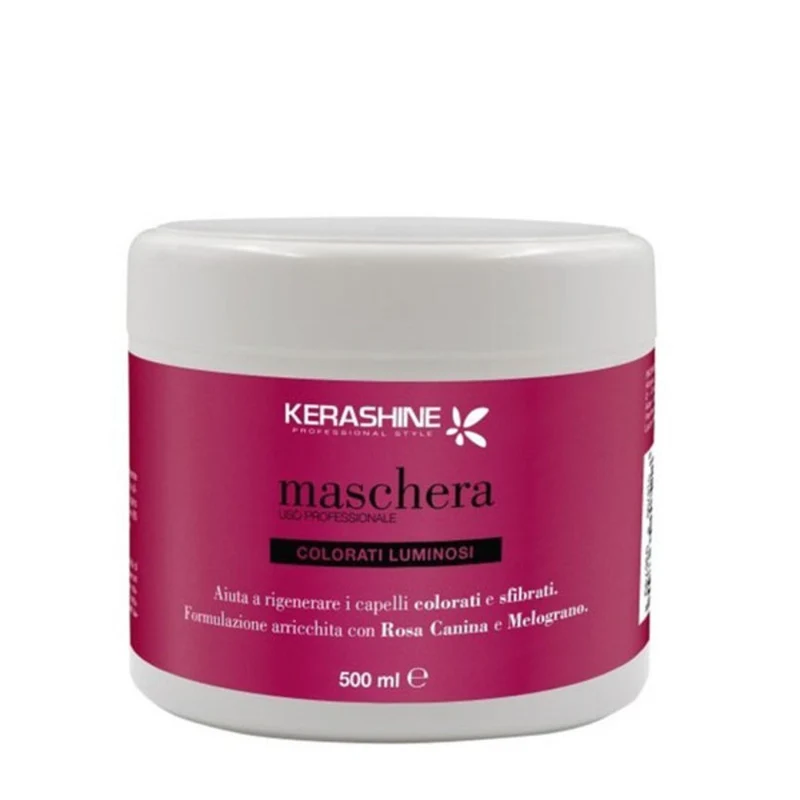Kerashine Maschera Capelli Colorati Luminosi 500 ml — Maschera capelli