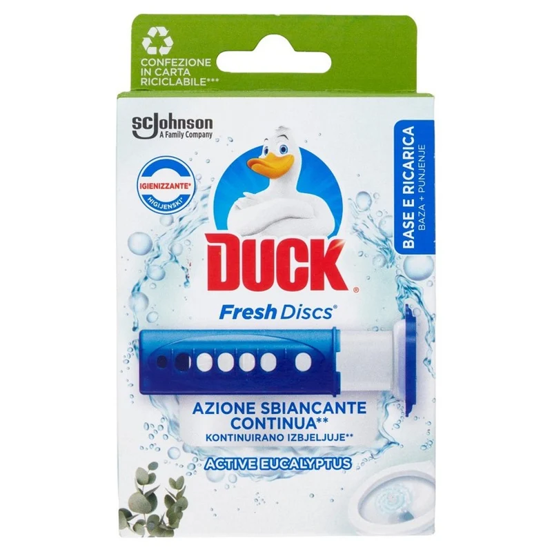 Johnson's Duck Fresh Discs Eucalipto 1 pezzo — Gel Igienizzante WC