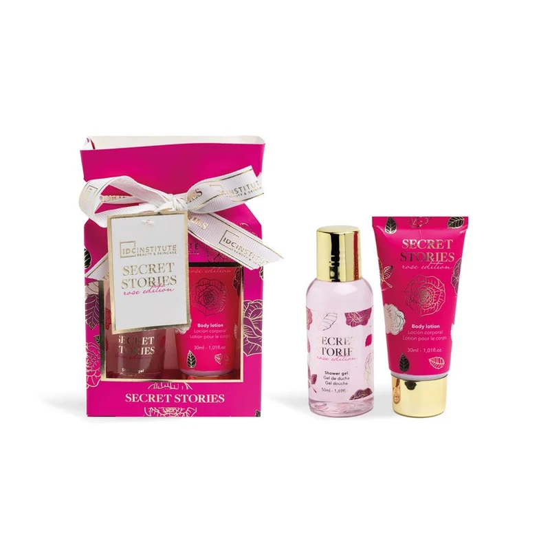 IDC Institute Scented Bagno Rose Edition Rose & Peonia 1 unità — Cofanetto Corpo