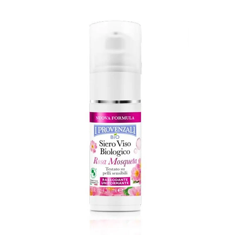 I provenzali Siero Viso Biologico Rosa Mosqueta 30 ml — Siero viso