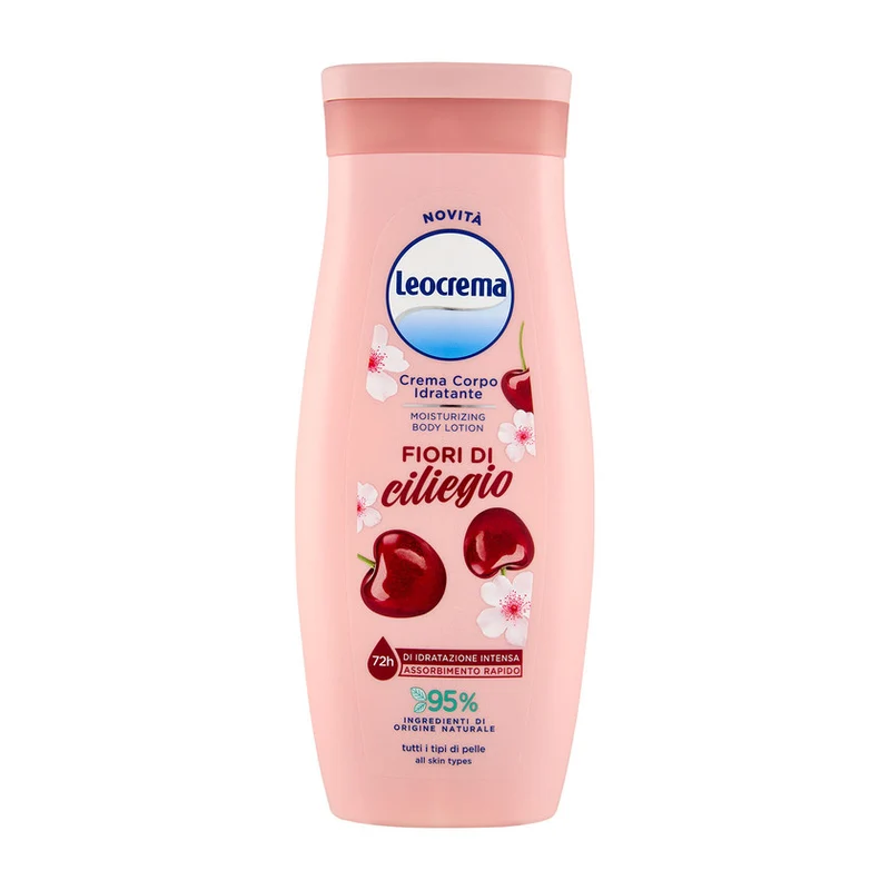 Leocrema Crema Corpo Idratante Fiori Di Ciliegio 250 ml — Crema corpo