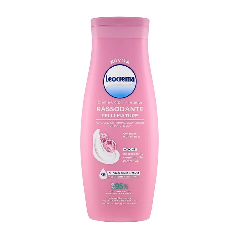 Leocrema Crema Corpo Idratante Rassodante Pelli Mature 400 ml — Crema corpo