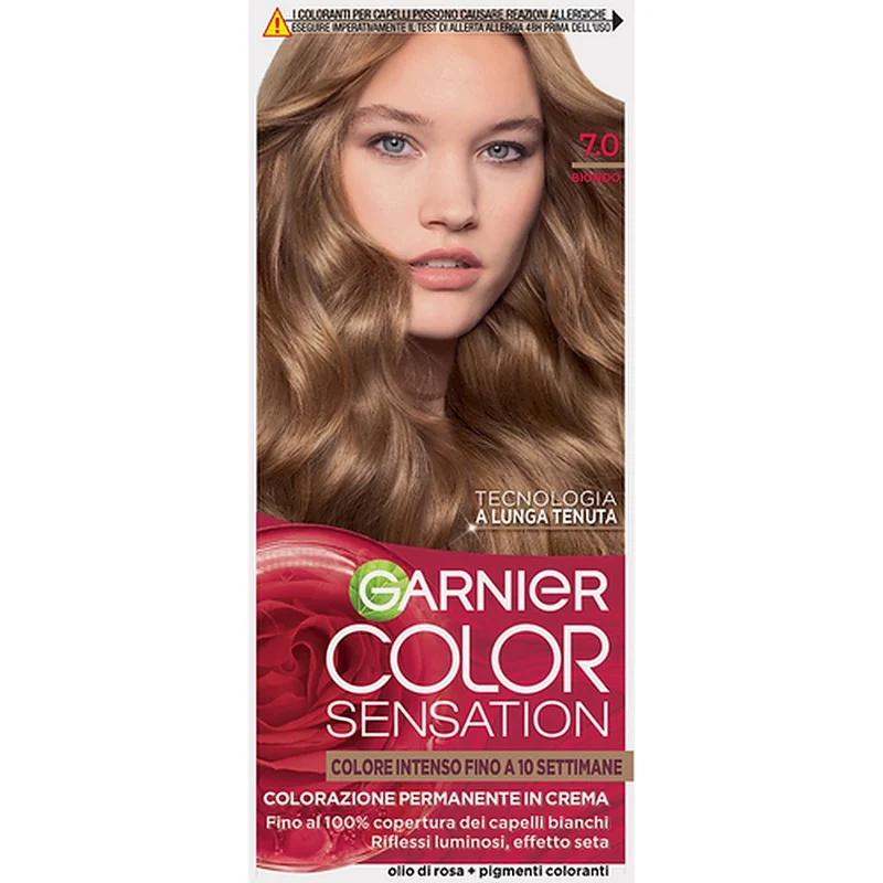 Garnier Color Sensation Colorazione Permanente Crema 6.60 Rosso Intenso — Colorazione permanente