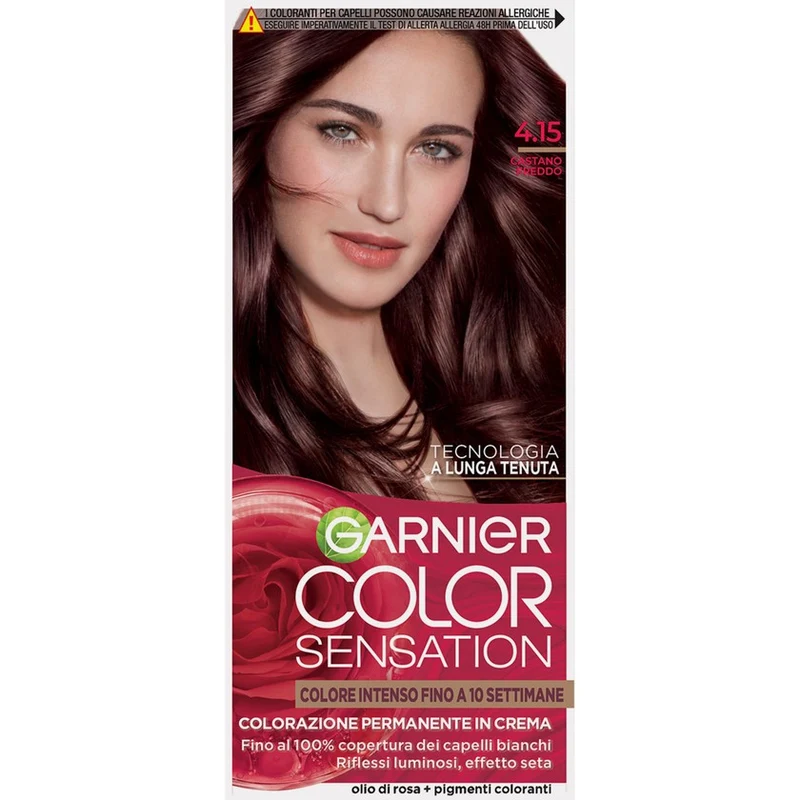 Garnier Color Sensation 4.15 Castano Freddo — Colorazione permanente