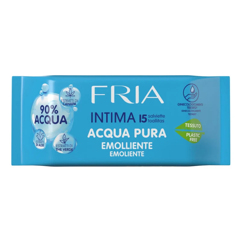 Fria Salviette Intime Acqua Pura 15 pz — Salviette Intime