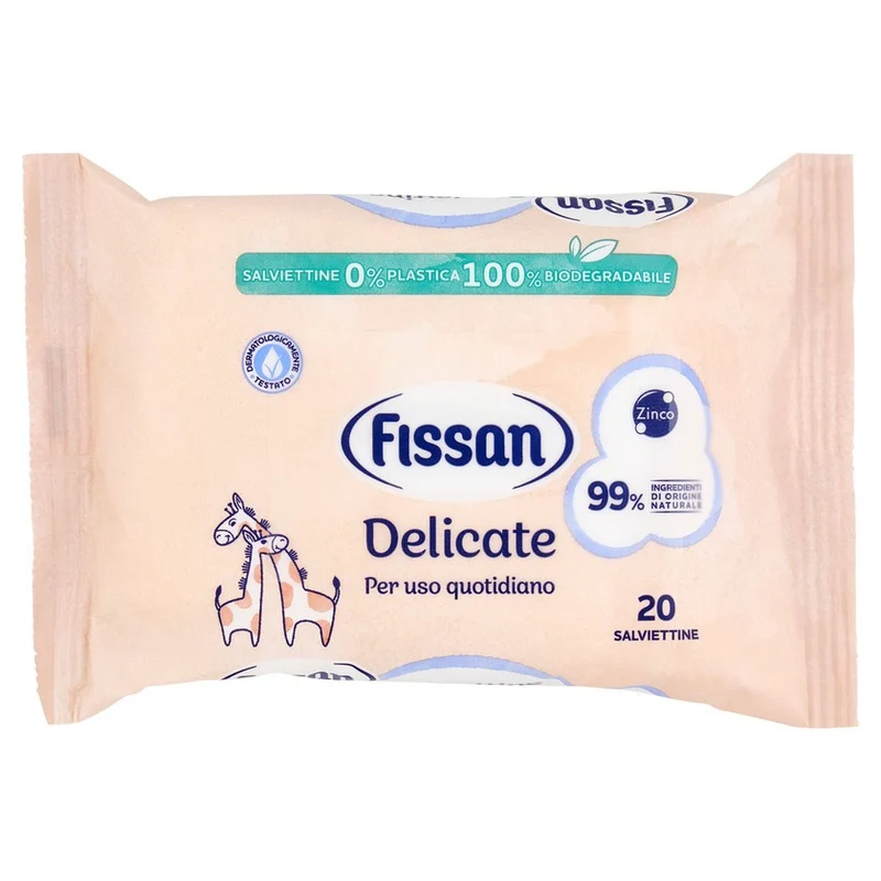 Fissan Delicate Salviettine 20 Pz 1 unità — Salviette