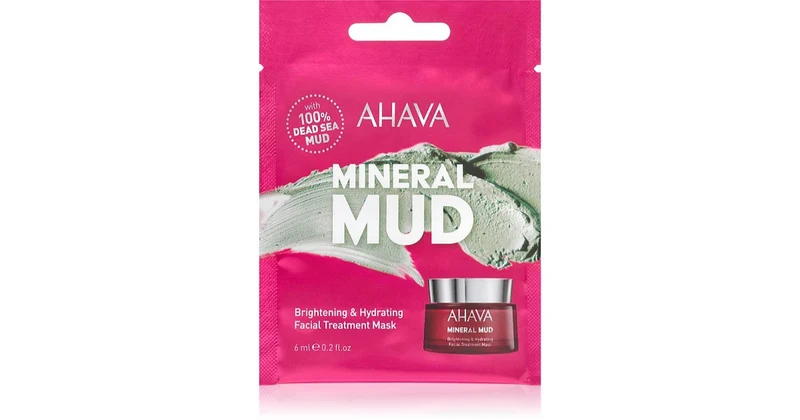 Ahava Mineral Mud Maschera Illuminante Viso 6 ml — Maschera viso
